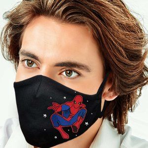 Spider-Man Face Mask w/ filter pocket